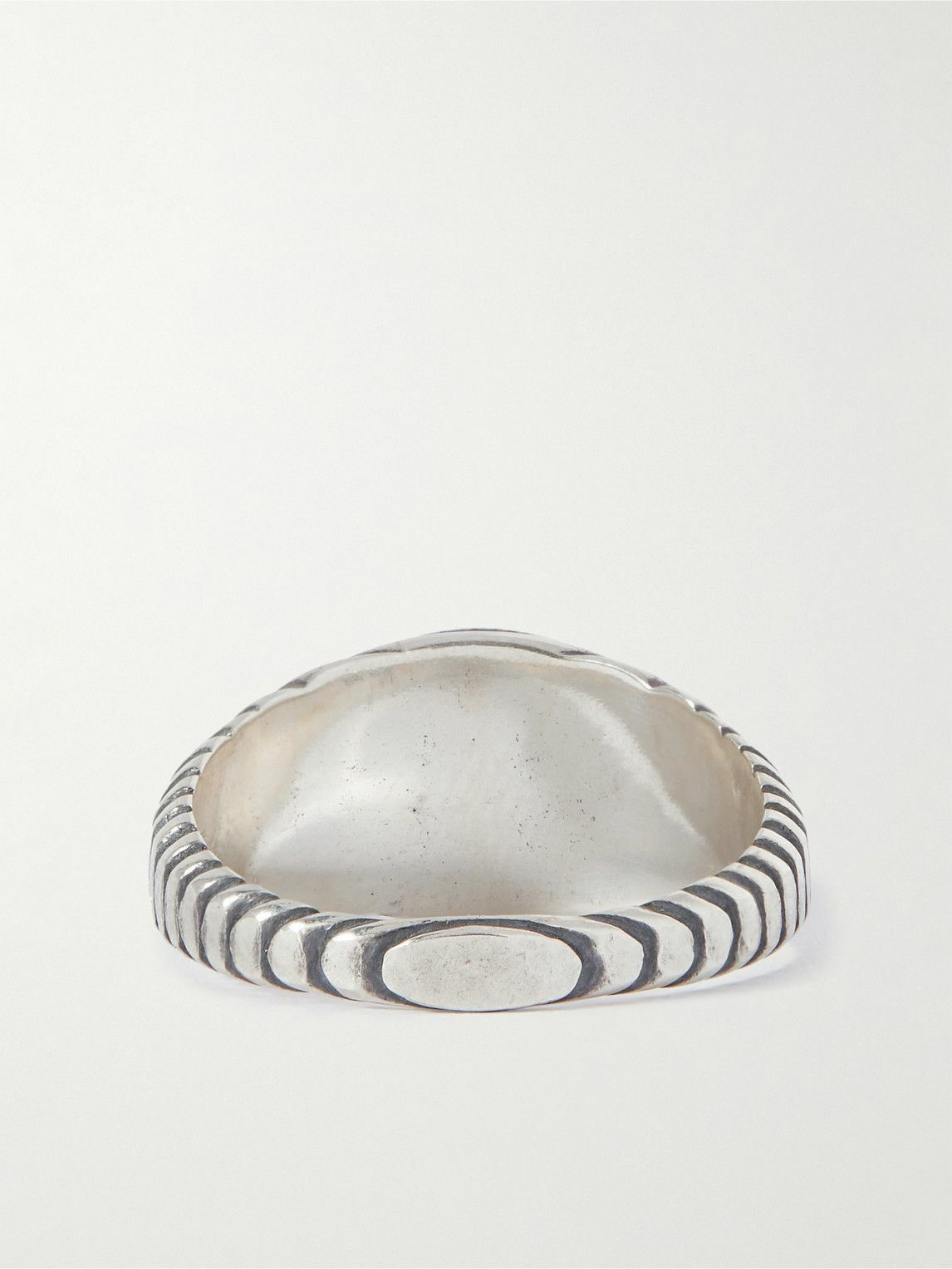 M. Cohen - Lira Sterling Silver Signet Ring - Silver