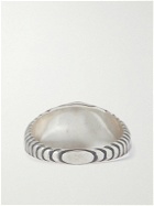 M. Cohen - Lira Sterling Silver Signet Ring - Silver