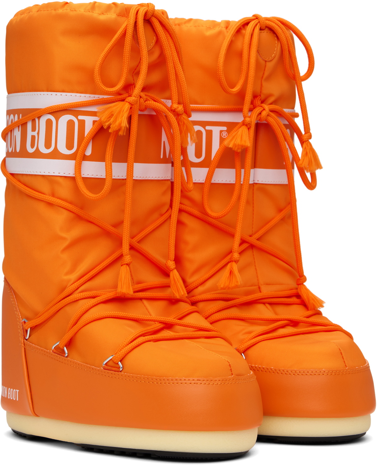 Moon Boot Orange Snow Bootie Moon Boot Mb Icon Low Sunrise Blue/Orange Boots Moon Boot main image 4