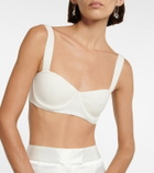Galvan Nyx knit bralette