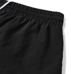 MCQ - Appliquéd Shell Drawstring Shorts - Black