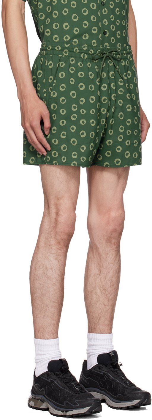 Outdoor Voices Green SolarCool 5 Shorts