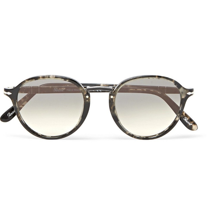 Photo: Persol - Round-Frame Tortoiseshell Acetate Sunglasses - Men - Tortoiseshell