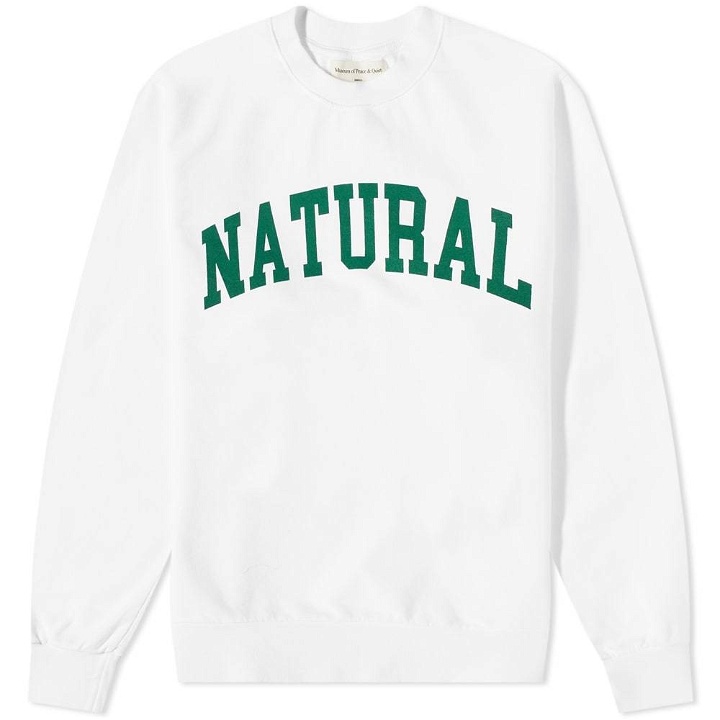 Photo: Museum of Peace and Quiet Natural Crew Neck Sweat