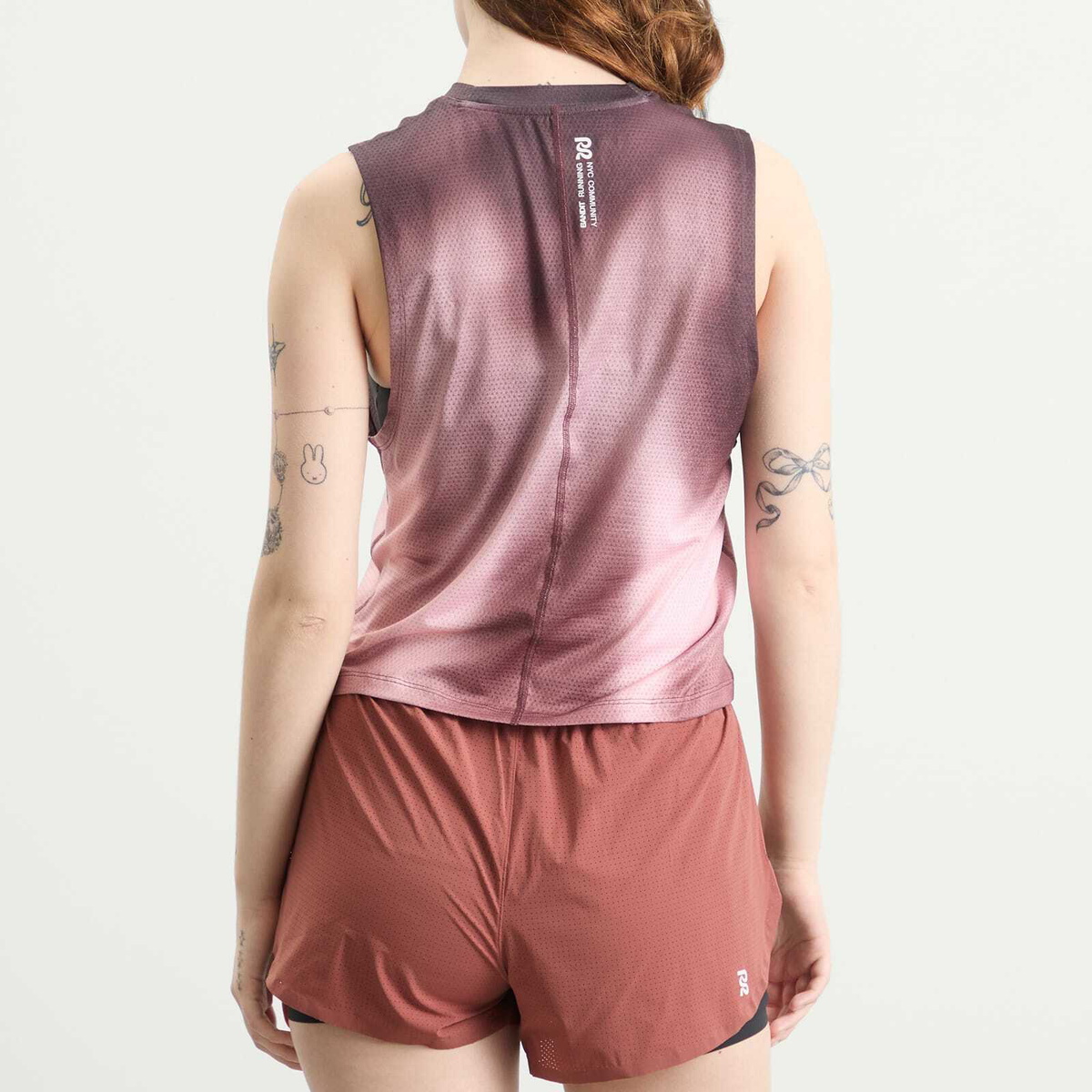Bandit Women's Womens Micromesh™ Muscle Tank in Mahogany Multi