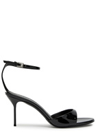 Paris Texas Lidia 70 Patent Leather Sandals Black