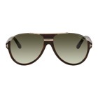 Tom Ford Tortoiseshell Dimitry Sunglasses
