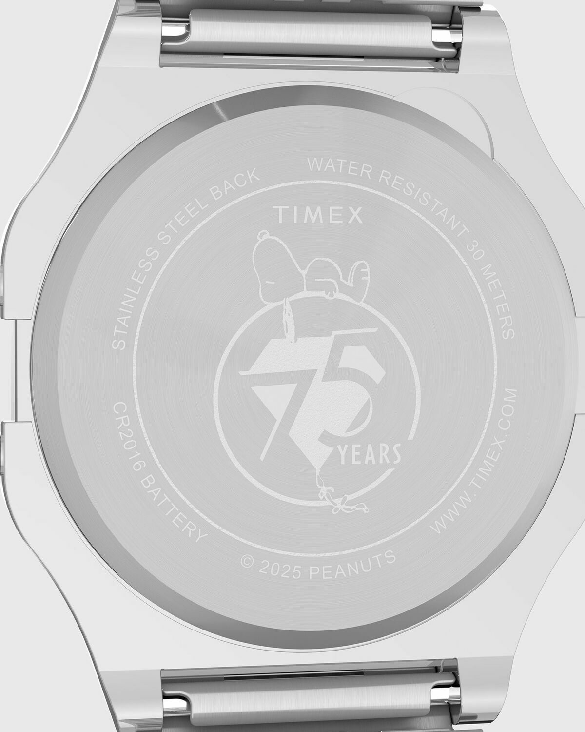 ★タイメックス x Peanuts 75th Anniversary T-80 Watch腕時計★ Timex x Peanuts® T80 75th Anniversary Edition 34mm Stainless