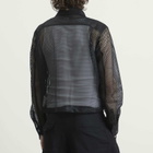 Comme des Garçons Homme Plus Men's Mesh Shirt in Black