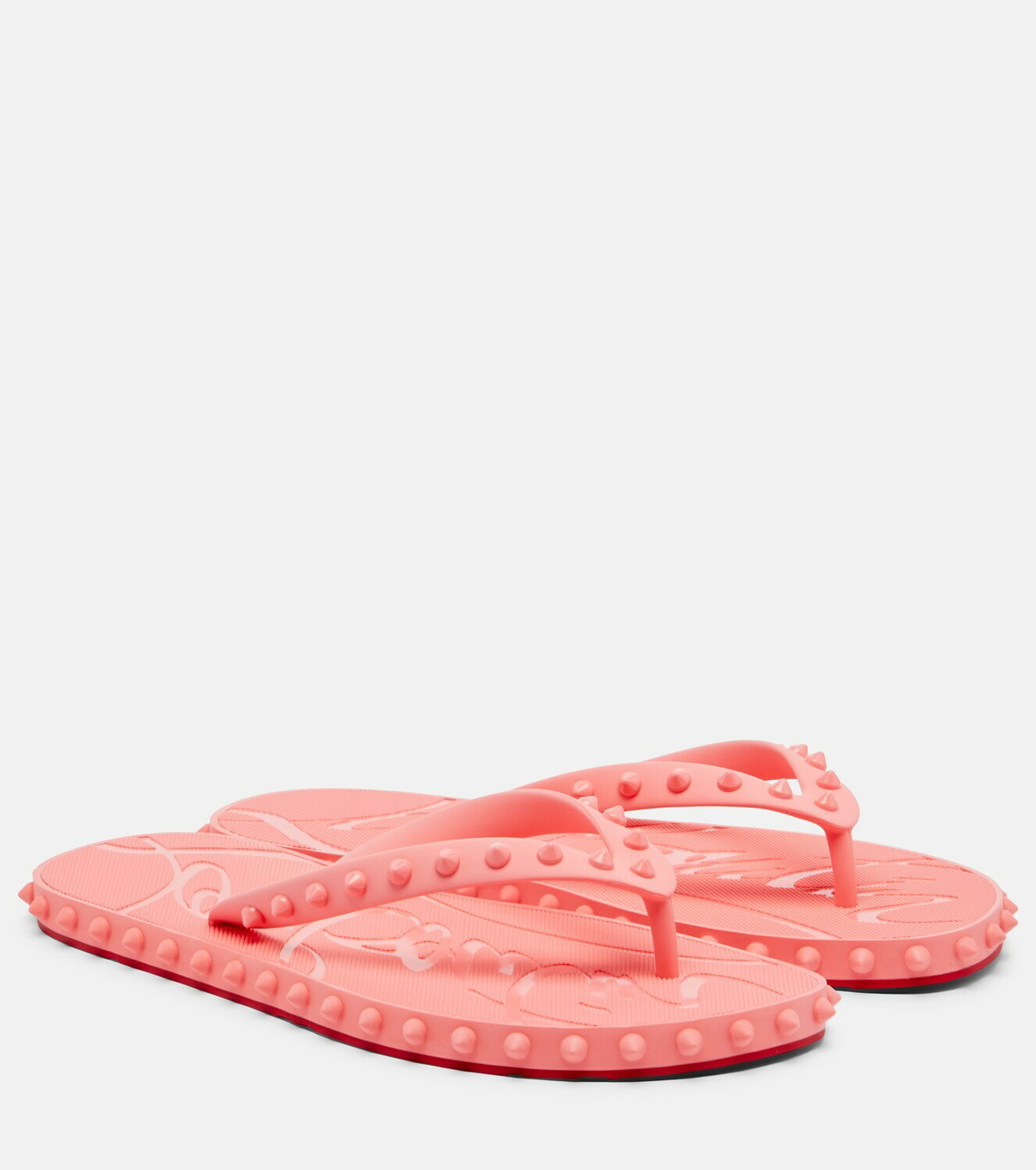 Christian Louboutin Super Loubi Flip spiked thong sandals