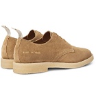 Common Projects - Cadet Suede Derby Shoes - Beige