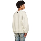 Fear of God Beige Felted Graphic Sweatshirt