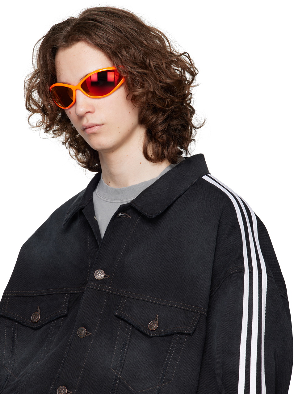 小物 BALENCIAGA 90s oval sunglasses 90s Oval sunglasses in grey