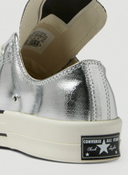 Turbodrk Low Top Sneakers in Silver