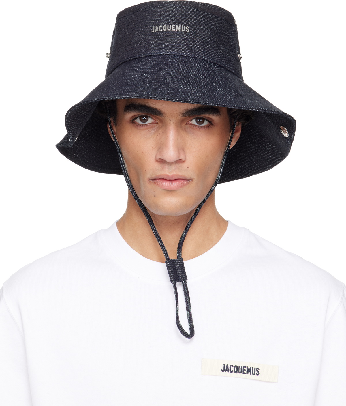 JACQUEMUS Black Les Classiques 'The Gadjo' Bucket Hat Jacquemus