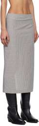 Gimaguas Black & White Chicago Midi Skirt