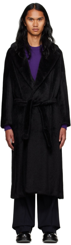 Photo: Max Mara Black Oversized Coat