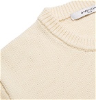 Givenchy - Logo-Intarsia Cotton Sweater - Men - Off-white