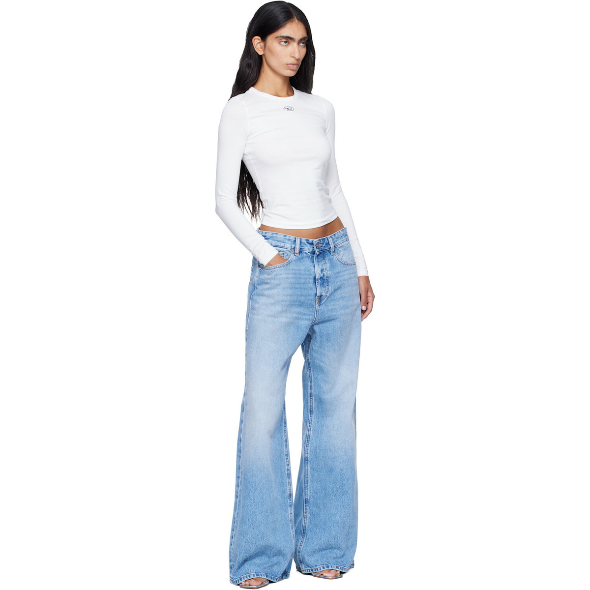 Diesel Blue Relaxed Low Waist 1996 D-Sire Jeans