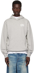 Billionaire Boys Club Gray Small Arch Logo Hoodie