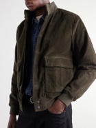 Valstar - Valstarino Cotton-Blend Corduroy Bomber Jacket - Green