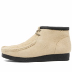 Clarks Originals Men's Wallabee Boot in Maple Hairy Suede/Black