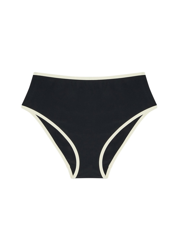 Photo: Solaqua High-waist Bikini Briefs Black