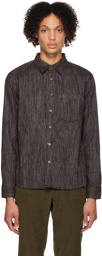 Corridor Gray Static Weave Shirt