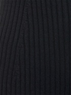 AURALEE Cotton Wide Rib Knit Maxi Dress