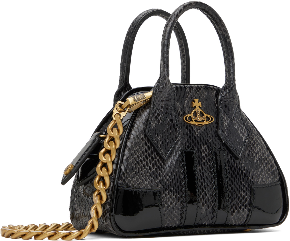 Vivienne Westwood Black Mini Yasmine Chain Bag Vivienne Westwood Vivienne Westwood Black Mini Yasmine Chain Bag Vivienne Westwood