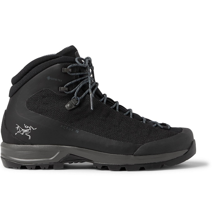 Photo: Arc'teryx - Acrux TR GTX Rubber-Trimmed SuperFabric and GORE-TEX Hiking Boots - Black