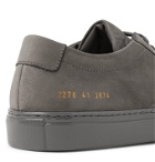 Common Projects - Achilles Lux Nubuck Sneakers - Gray