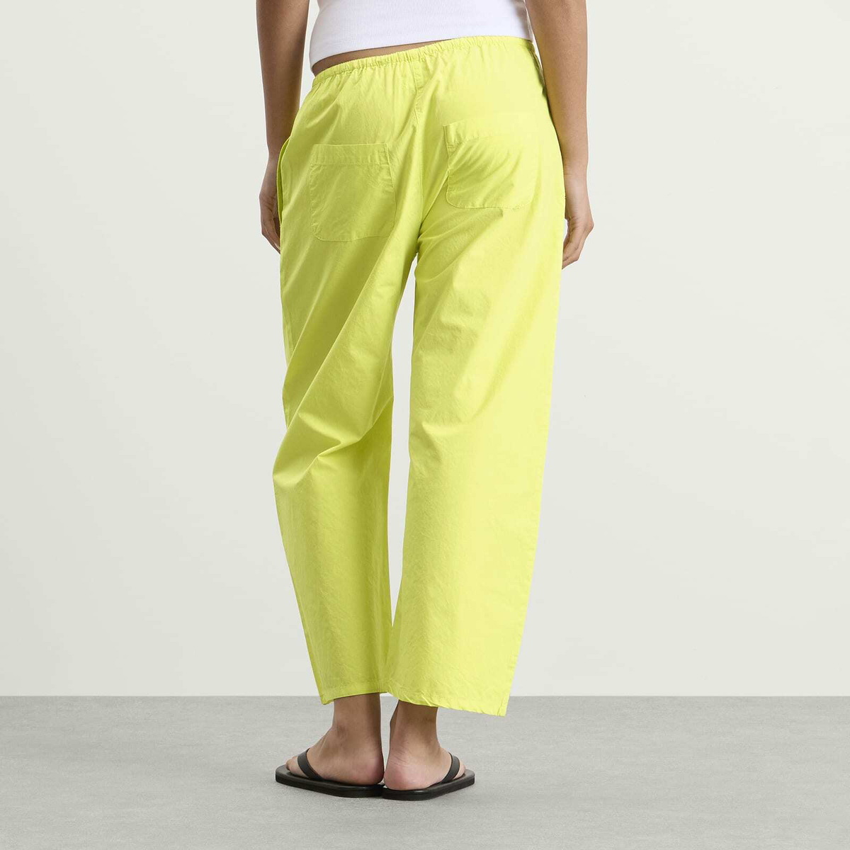 LESET Women's Kyoto Carpenter Pants in Chartreuse