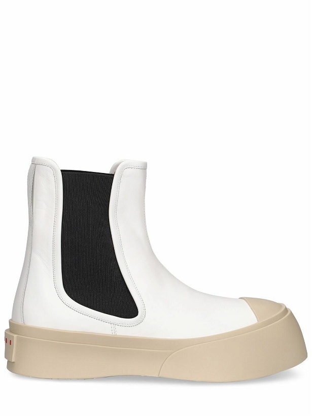 Photo: MARNI - 20mm Pablo Leather Chelsea Boots