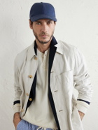 SEASE - 2.0 Logo-Print Wool-Blend Baseball Cap - Blue