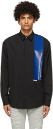 Dsquared2 Black Dropped Panel Shirt