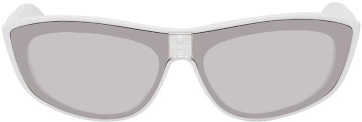 Photo: Givenchy White GV40027I Sunglasses