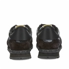 Valentino Men's Rockrunner Sneakers in Black/Stone
