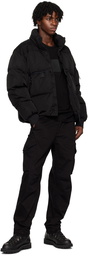 C.P. Company Black Loose-Fit Cargo Pants