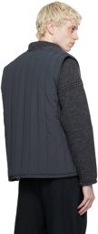 XENIA TELUNTS SSENSE EXCLUSIVE Gray Vest