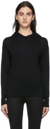 Le Kasha Black Cashmere Madrid Hoodie