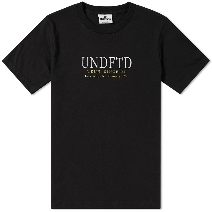 Photo: Undefeated True Since 02 Tee