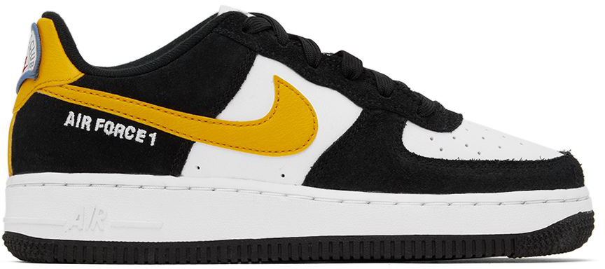 Nike Kids Black Air Force 1 LV8 Big Kids Sneakers Nike