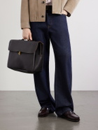 Bleu de Chauffe - Charles Full-Grain Leather Briefcase