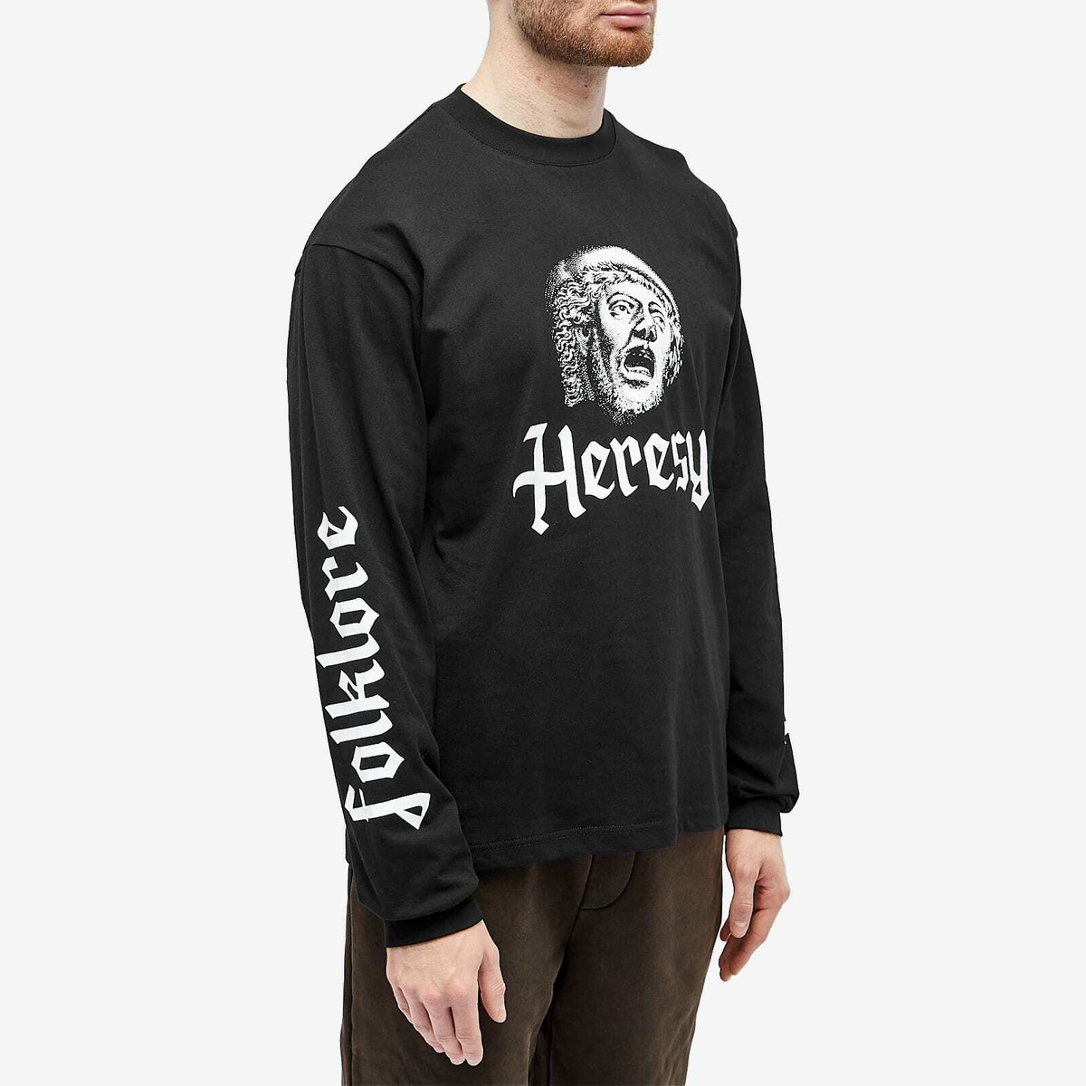 Heresy Men's Researcher Long Sleeve T-Shirt in Black Heresy