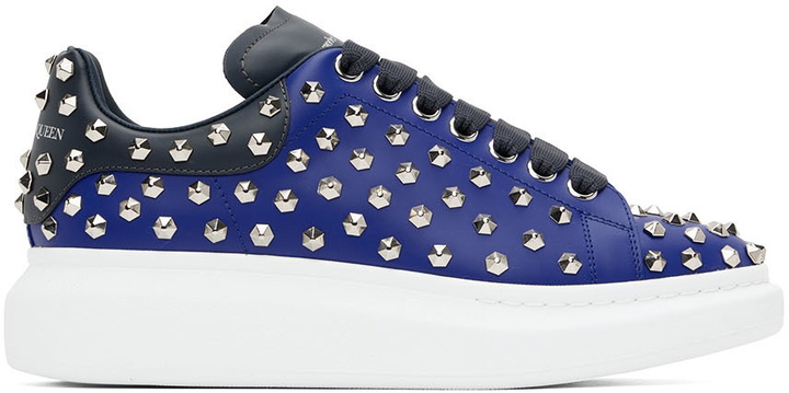 Photo: Alexander McQueen Blue Oversized Larry Sneakers