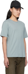 rag & bone Blue Pima Cotton T-shirt