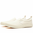 YMC Men's Slip-On Sneakers in Off-White