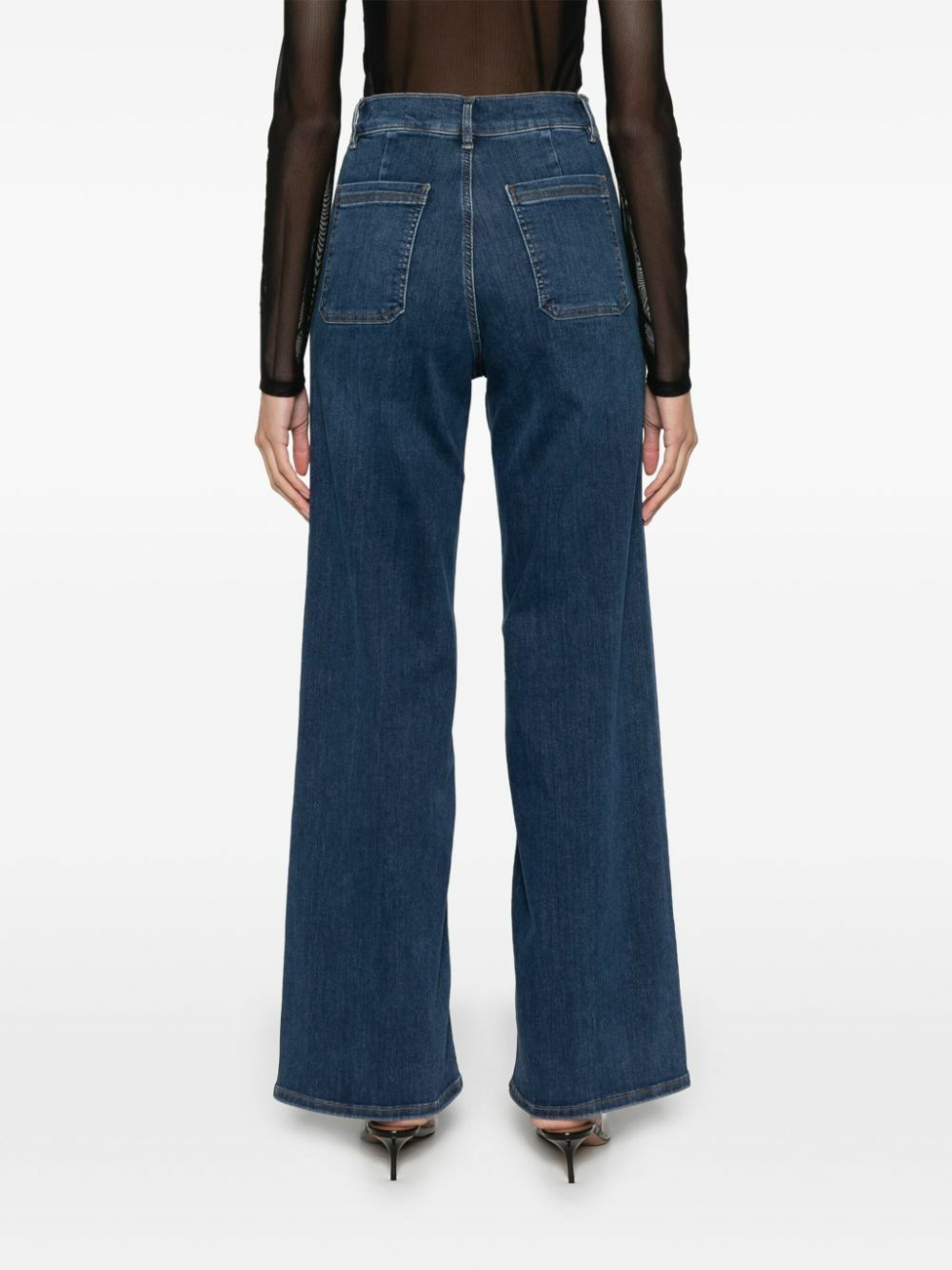 FRAME Le Slim Palazzo Jeans