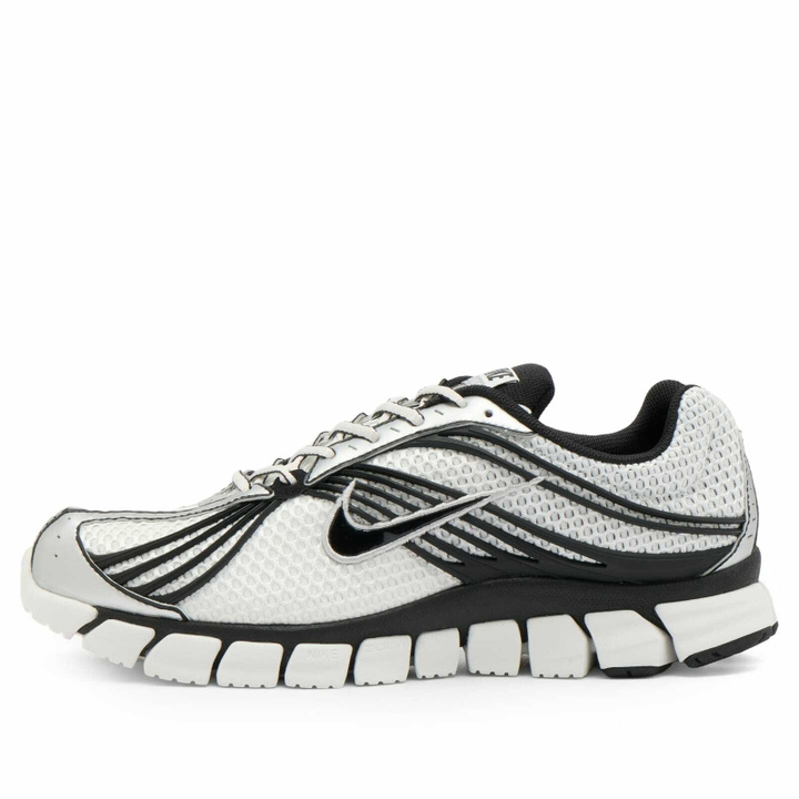 Photo: Nike Men's Zoom Skylon 11 Sneaker in Summit White/Metallic Silver// Light Smoke Grey